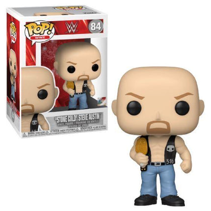 Steve Austin w/Belt WWE POP! Vinyl Figure 9 cm - 84