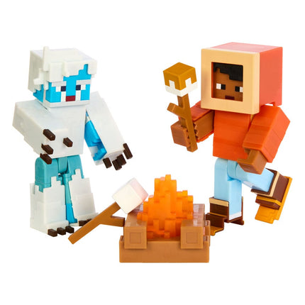 Mount Enderwood Yeti Scare Minecraft Creator Series Action Figure Expansion Pack 8 cm